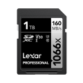 Карта памяти Lexar Professional 1066x Silver SDXC 1TB UHS-I U3 V30, R/W 160/120 МБ/с Карта памяти Lexar Professional 1066x Silver SDXC 1TB UHS-I U3 V30, R/W 160/120 МБ/с
