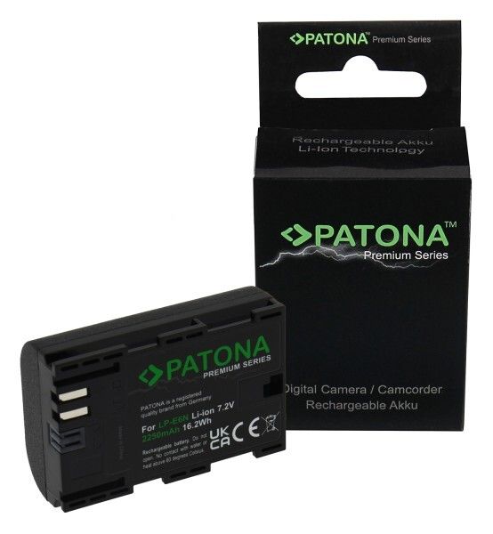 Аккумулятор Patona Premium аналог Canon LP-E6N