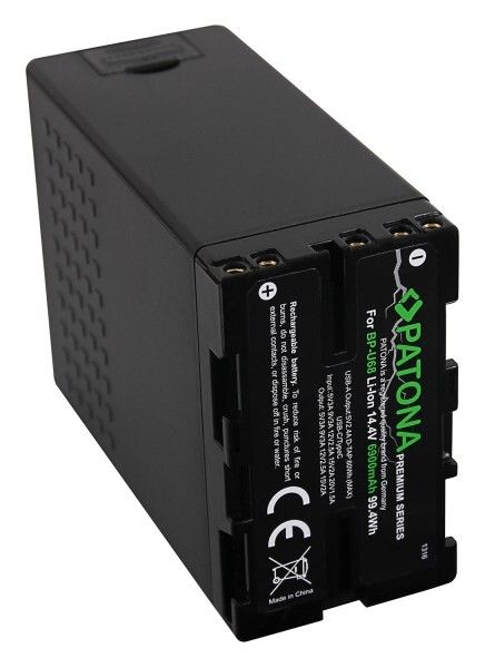 Аккумулятор Patona Premium аналог Sony BP-U68