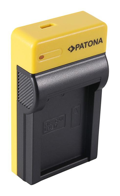 Зарядное устройство Patona Slim micro-USB Charger для аккумулятора LP-E17