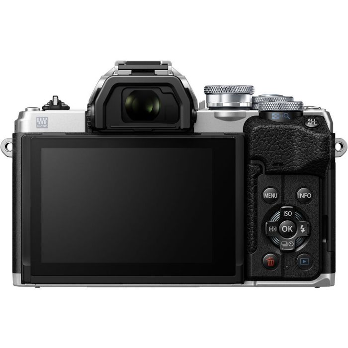 Фотоаппарат Olympus OM-D E-M10 Mark IV серебристый + 14-150mm f/4-5.6 II ED