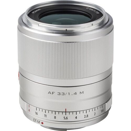Объектив Viltrox AF 33mm F1.4 M для Canon EF-M (APS-C)