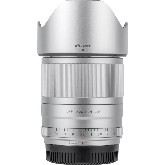 Объектив Viltrox AF 33mm F1.4 XF для Fujifilm X, серебристый