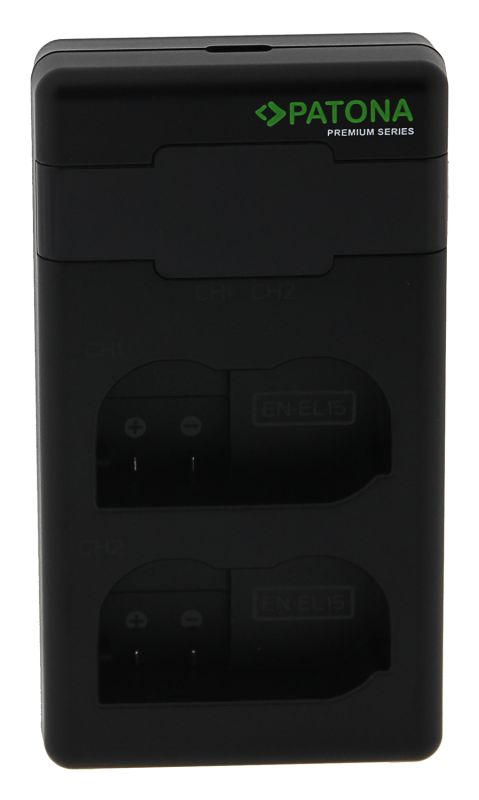 Зарядное устройство Patona Premium Twin Performance PD для аккумуляторов Nikon EN-EL15
