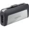 Флеш-накопитель SanDisk Ultra Dual Drive USB 3.1 Gen1 Type-C/USB-A 256GB, R 150 МБ/с