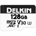 Карта памяти Delkin Devices Hyperspeed microSDXC 128GB UHS-I U3 V30, R/W 100/75 МБ/с Карта памяти Delkin Devices Hyperspeed microSDXC 128GB UHS-I U3 V30, R/W 100/75 МБ/с