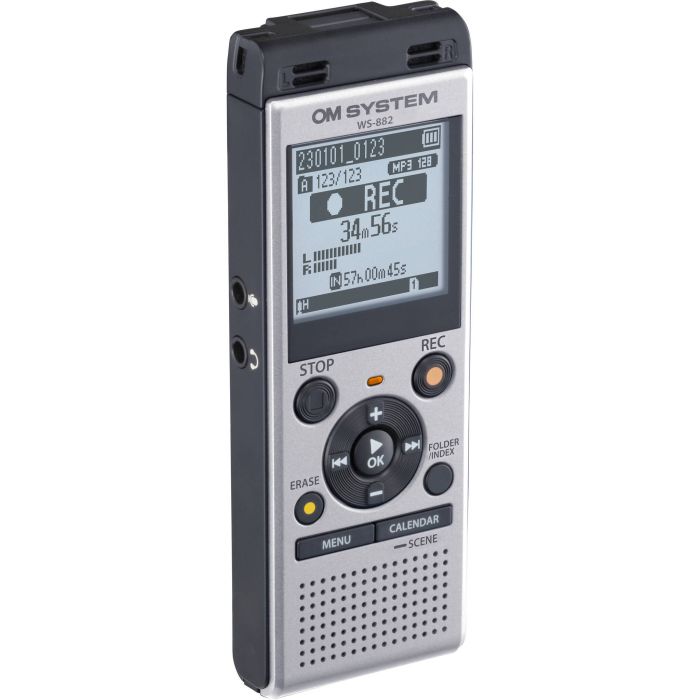 Диктофон OM System WS-882 (4GB) стерео серебристый (как новый)