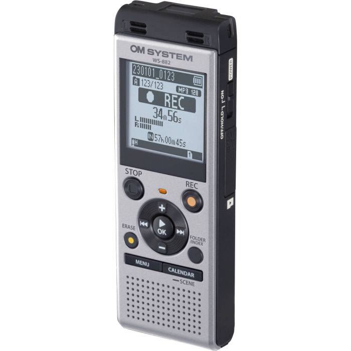 Диктофон OM System WS-882 (4GB) стерео серебристый (как новый)