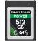 Карта памяти Delkin Devices Power CFexpress Type B 512GB G4, R/W 1780/1700 МБ/с