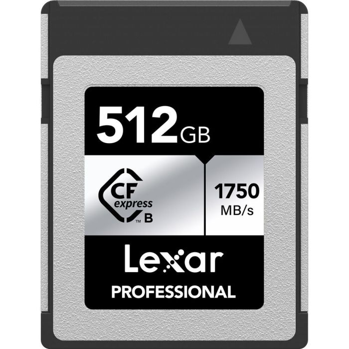 Карта памяти Lexar Professional Silver CFexpress Type B 512GB, R/W 1750/1300 МБ/с