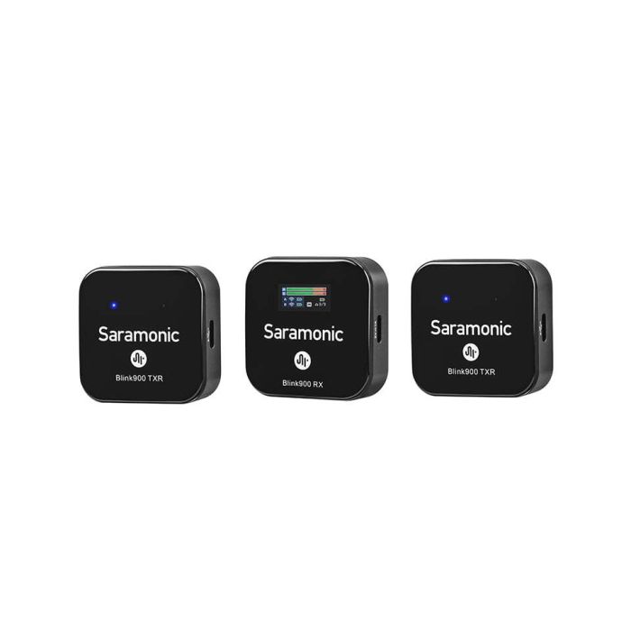 Радиосистема Saramonic Blink900 B2R (TX+TX+RX) приемник + 2 передатчика, разъем 3,5 мм