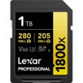 Карта памяти Lexar Professional 1800x Gold SDXC 1TB UHS-II U3 V60, R/W 270/205 МБ/с Карта памяти Lexar Professional 1800x Gold SDXC 1TB UHS-II U3 V60, R/W 270/205 МБ/с