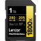 Карта памяти Lexar Professional 1800x Gold SDXC 1TB UHS-II U3 V60, R/W 270/205 МБ/с