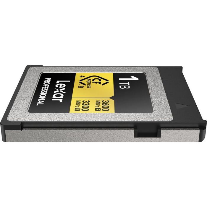 Карта памяти Lexar Professional Gold CFexpress 4.0 Type B 1TB, R/W 3600/3300 МБ/с