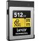 Карта памяти Lexar Professional Gold CFexpress 4.0 Type B 512GB, R/W 3600/3300 МБ/с