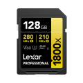 Карта памяти Lexar Professional 1800x Gold SDXC 128GB UHS-II U3 V60, R/W 280/210 МБ/с Карта памяти Lexar Professional 1800x Gold SDXC 128GB UHS-II U3 V60, R/W 280/210 МБ/с