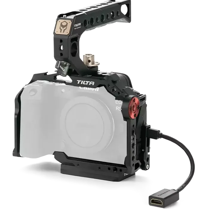 Клетка Tilta Camera Cage Kit V2 kit A для Canon R5 R6, черная (TA-T22-A-B-V2)