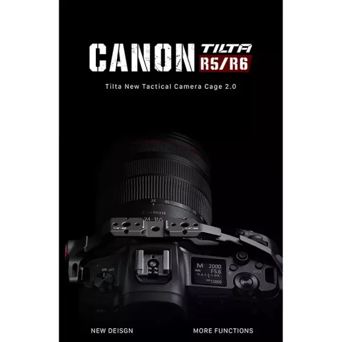 Клетка Tilta Camera Cage Kit V2 kit A для Canon R5 R6, черная (TA-T22-A-B-V2)