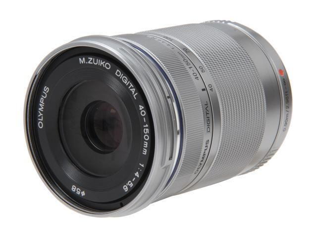 Объектив Olympus M.Zuiko Digital ED 40-150mm F4.0-5.6 R серебристый