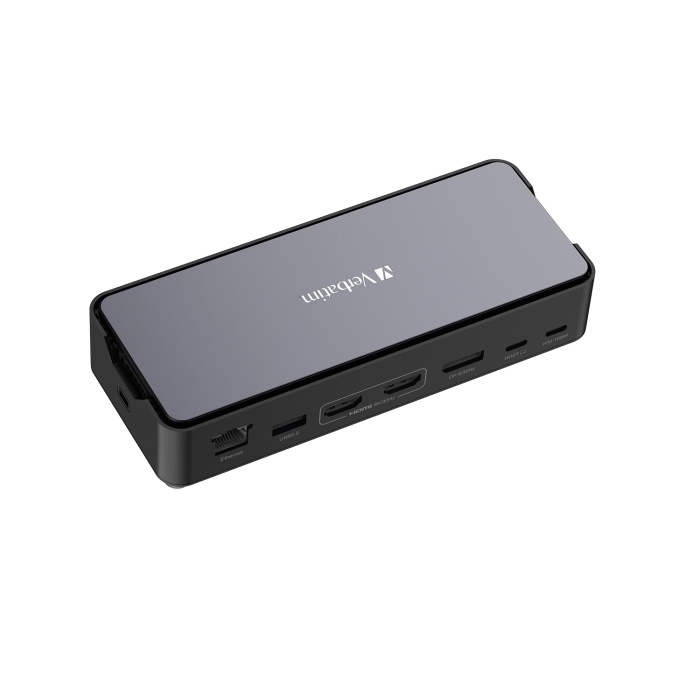 Док-станция Verbatim USB-C Pro Dock CDS-15SSD на 15 портов + 256GB Vi3000 SSD
