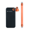 Внешний накопитель Verbatim Pocket SSD 1TB, USB 3.2 Gen2, R/W 1000/1000 МБ/с черный/оранж