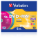 Оптический диск Verbatim DVD+RW 4.7GB 4X SERL Colour, Slim Case, 5 шт