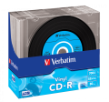 Оптический диск Verbatim CD-R 700MB 52X AZO Vinyl, Slim Case, 10шт Оптический диск Verbatim CD-R 700MB 52X AZO Vinyl, Slim Case, 10шт