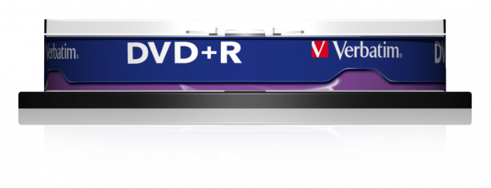Оптический диск Verbatim DVD+R 4.7GB 16X AZO Matt Silver, Spindle, 10 шт