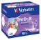 Оптический диск Verbatim DVD+R 4.7GB 16X AZO Wide Inkjet Printable ID Brand, Slim Case, 10 шт