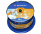 Оптический диск Verbatim DVD-R 4.7GB 16X AZO Wide Inkjet Printable No ID Brand, Spindle, 50 шт