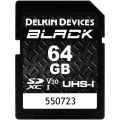 Карта памяти Delkin Devices Black SDXC 64GB UHS-I U3 V30, R/W 90/90 МБ/с Карта памяти Delkin Devices Black SDXC 64GB UHS-I U3 V30, R/W 90/90 МБ/с