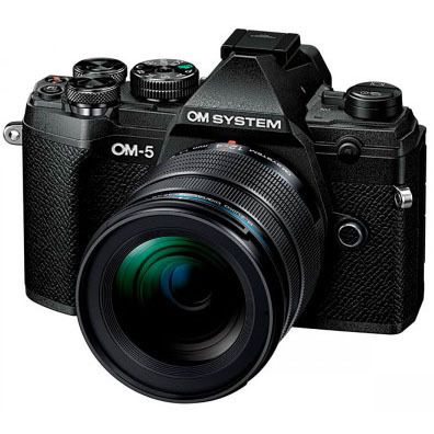 Фотоаппарат OM System OM-5 kit 12_40mm F2.8 Pro II Black