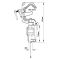 Зажим Kupo KCP-150 Swiveling Pipe C Clamp W/ Universal Head