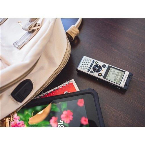 Диктофон OM System WS-882 (4GB) стерео серебристый