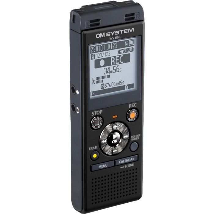 Диктофон OM System WS-883 (8GB) стерео, черный