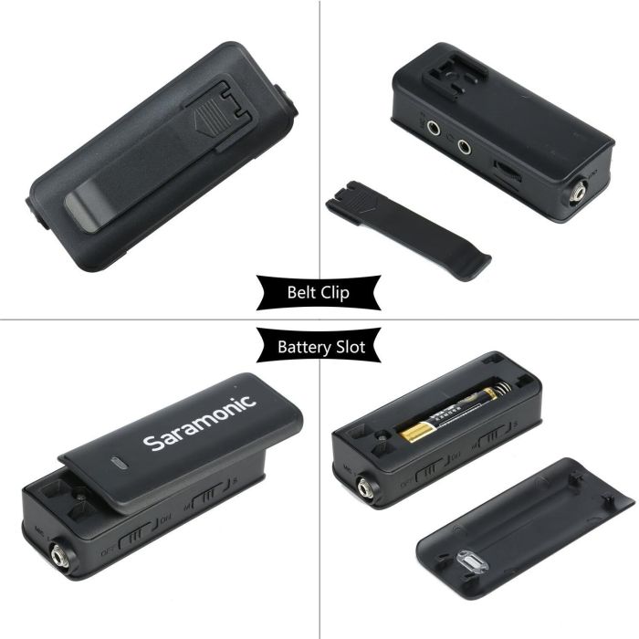 Микрофон петличный Saramonic LavMic с двухканальными микшером
