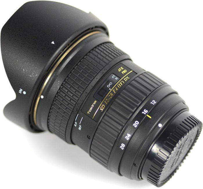 Объектив Tokina AT-X 12-28 PRO DX F4 C/AF для Canon EF-S
