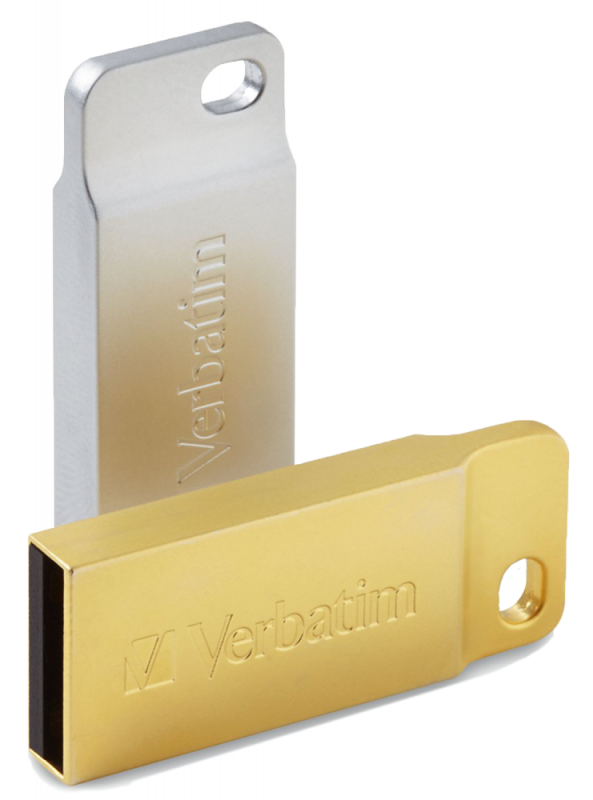 Флеш-накопитель Verbatim Metal Executive USB 3.2 Gen1 32GB R/W 80/25 МБ/с