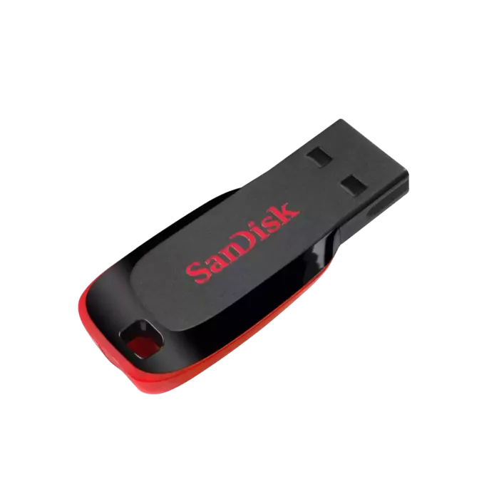 Флеш-накопитель SanDisk Cruzer Blade USB 2.0 16GB, R 130 МБ/с