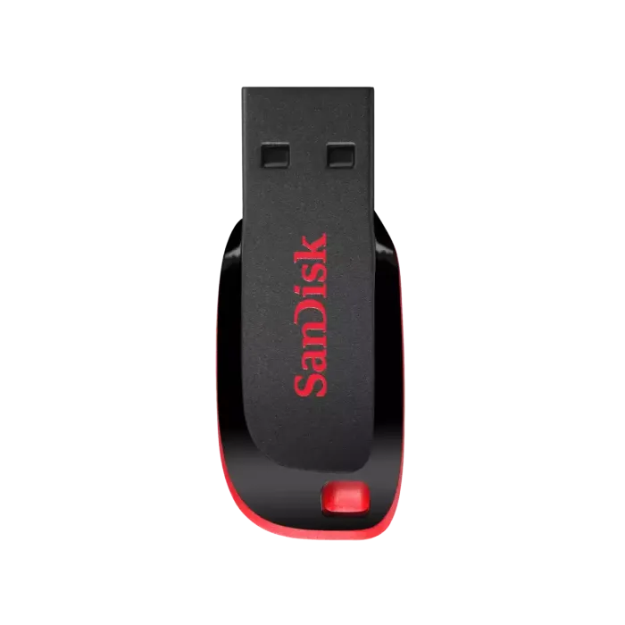 Флеш-накопитель SanDisk Cruzer Blade USB 2.0 128GB, R 150 МБ/с