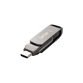 Флеш-накопитель Lexar JumpDrive Dual Drive D400 USB 3.1 Gen1 Type-C 256GB, R 130МБ/с Флеш-накопитель Lexar JumpDrive Dual Drive D400 USB 3.1 Gen1 Type-C 256GB, R 130МБ/с