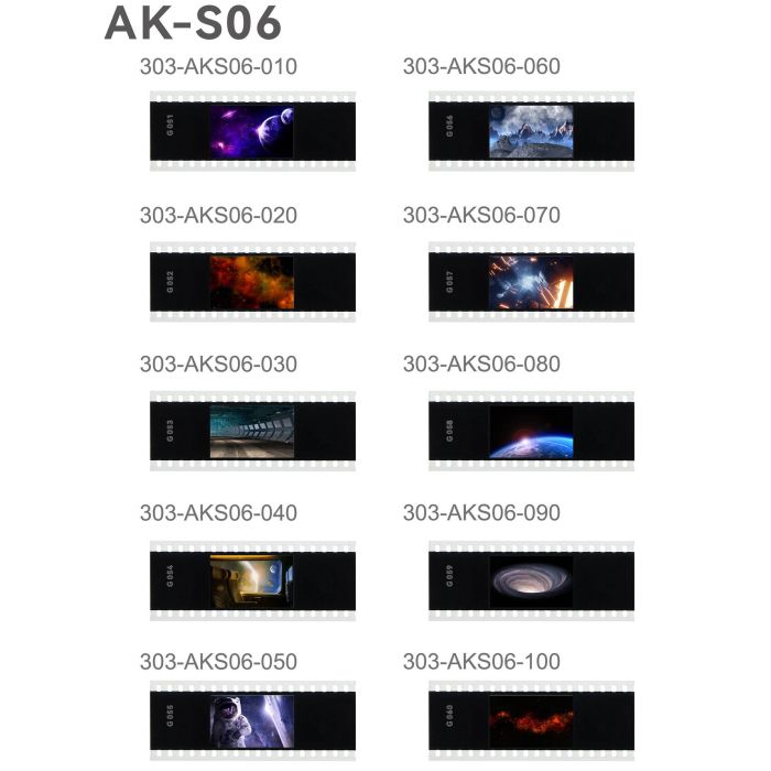 Набор слайдов Godox AK-S для насадки AK-R21