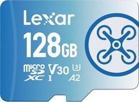 Карта памяти Lexar FLY microSDXC 128GB UHS-I U3 V30 A2, R/W 160/90 МБ/с