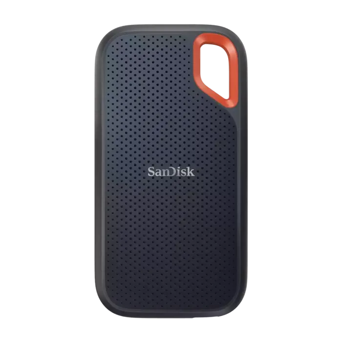 Внешний накопитель SanDisk Extreme Portable SSD V2 USB 3.2 Gen2 Type-C 2TB, R/W 1050/1000 МБ/с