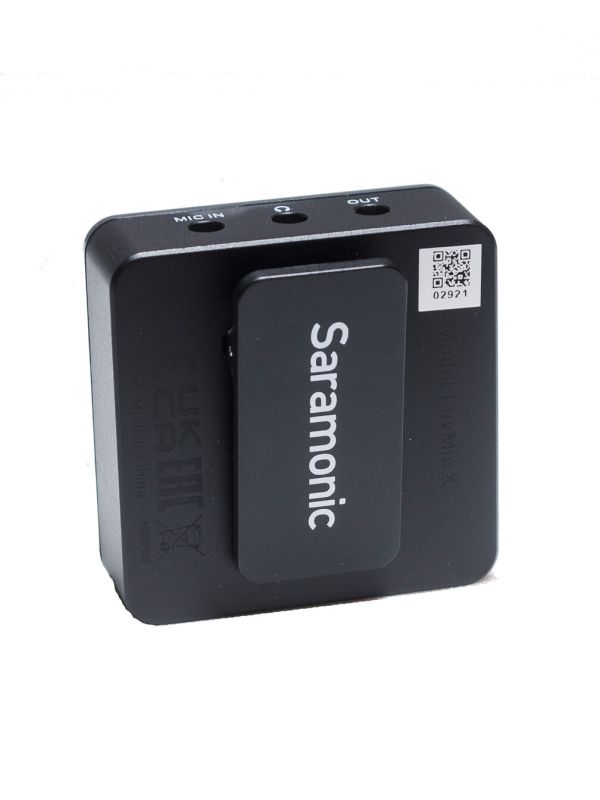 Адаптер Saramonic LavMic X с экраном и петличкой, вход: 3,5; выход: 3,5 TRS/TRRS, USB-C