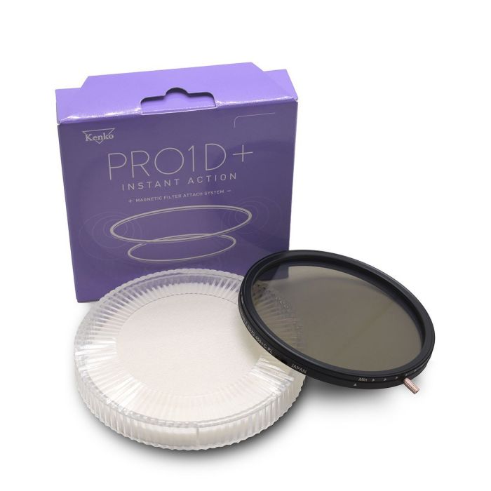 Светофильтр Kenko PRO1D+ Instant Action Variable NDX3-450+C-PL переменной плотности 55mm