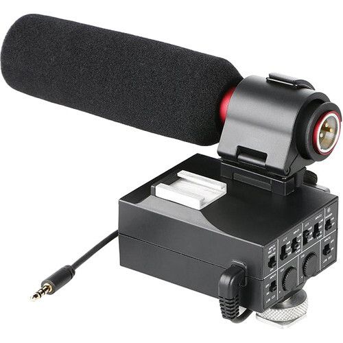 Микрофон накамерный Saramonic MixMic с микшером, направленный