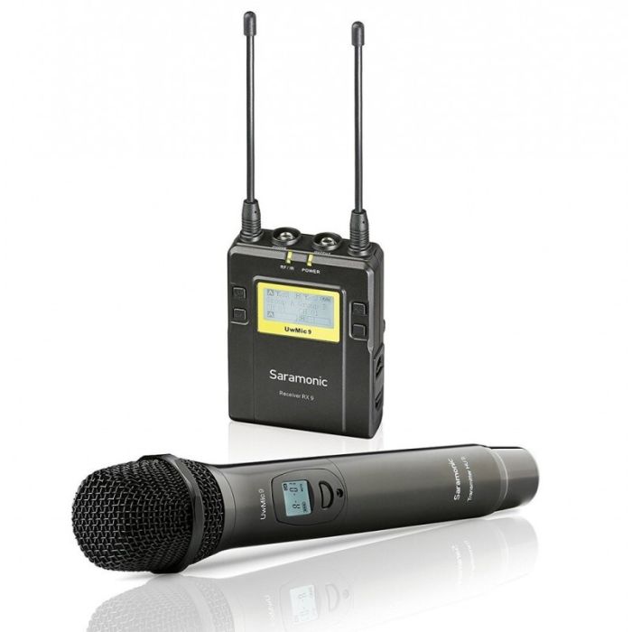 Радиосистема Saramonic UwMic9 Kit4 RX9+HU9 приемник + ручной микрофон