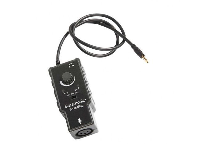 Адаптер Saramonic SmartRig II вход: XLR / 1/4"; выход: TRRS