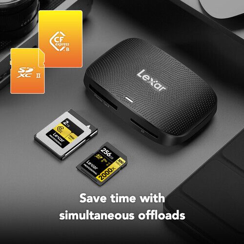 Картридер Lexar Professional CFexpress Type B / SD UHS-II USB 3.2 Gen2